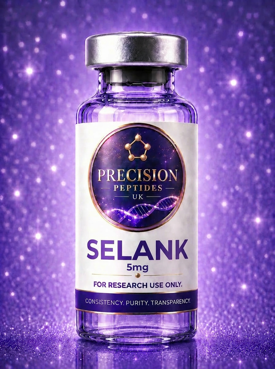 Selank peptide bottle